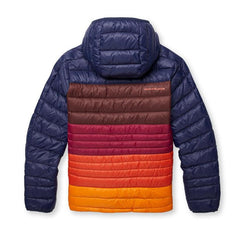 Fuego Down Hooded Jacket  - Maritime and Chesnut