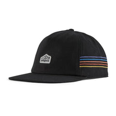 Line Logo Ridge Stripe Funfarer Cap - Black