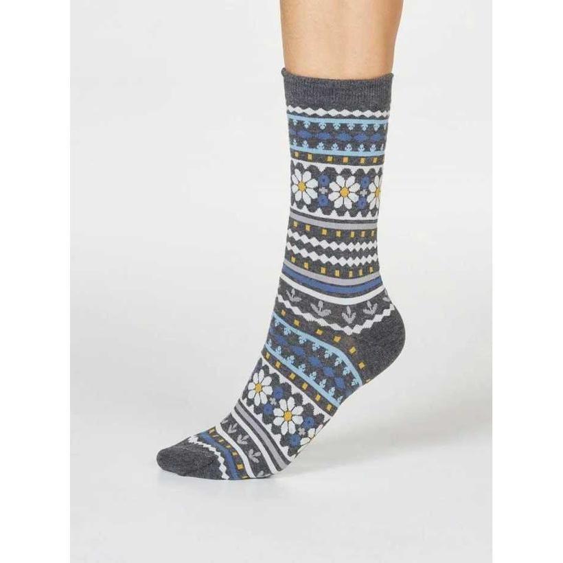 Neeva Organic Cotton Christmas Jumper Gift Socks-Women's Socks & Underwear-TYF