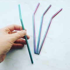 Rainbow Straws - 4 Pack