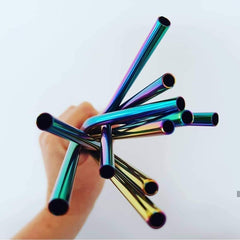 Rainbow Straws - 4 Pack