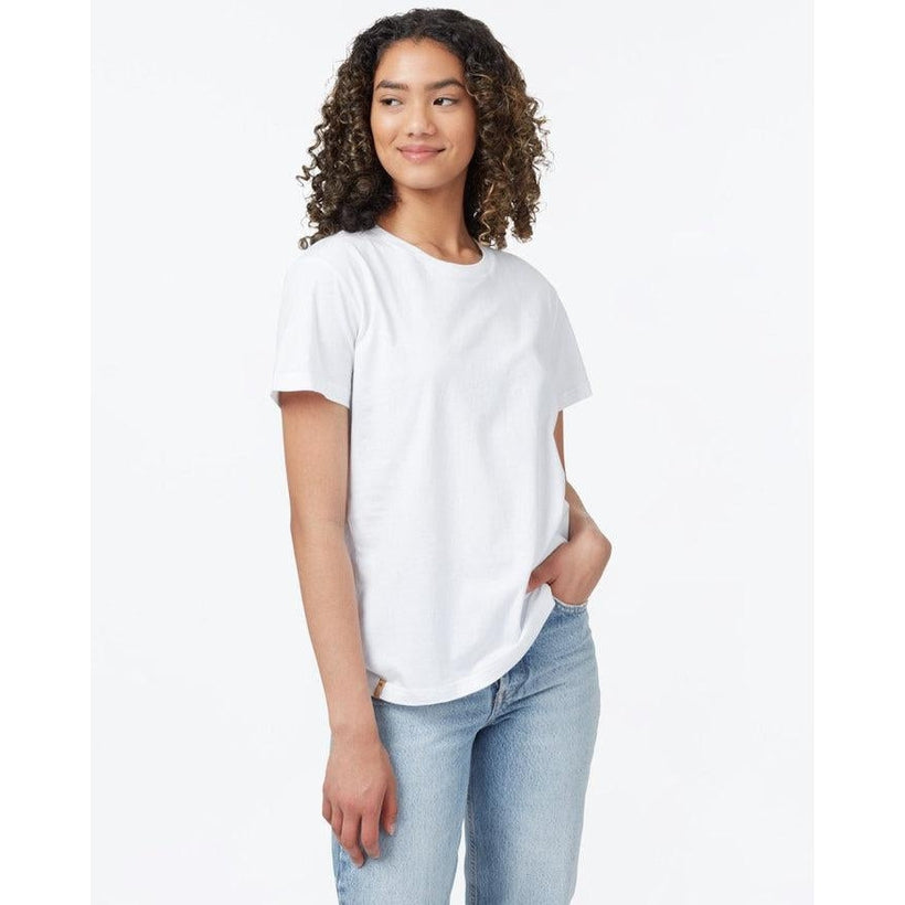 W Organic Cotton Relaxed T-Shirt - White